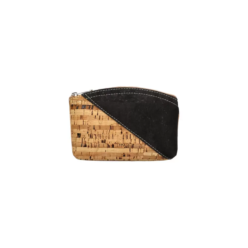 Cork wallet MSPM29 - BLACK - ModaServerPro