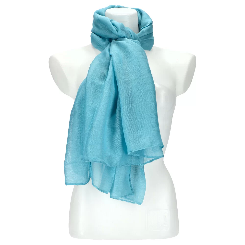 Woman scarf M250 - L BLUE - ModaServerPro