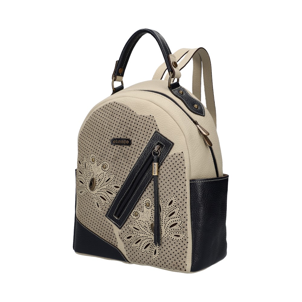 Leather and PU backpack EL6001 - ModaServerPro
