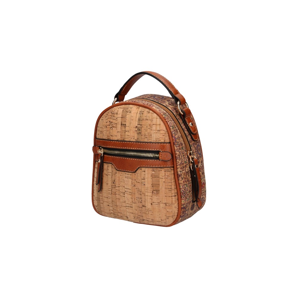 Handbag KR878 - BROWN 2 - ModaServerPro