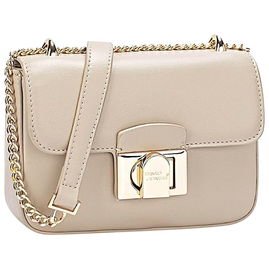 Crossbody bag David Jones CM7285 APRICOT ModaServerPro