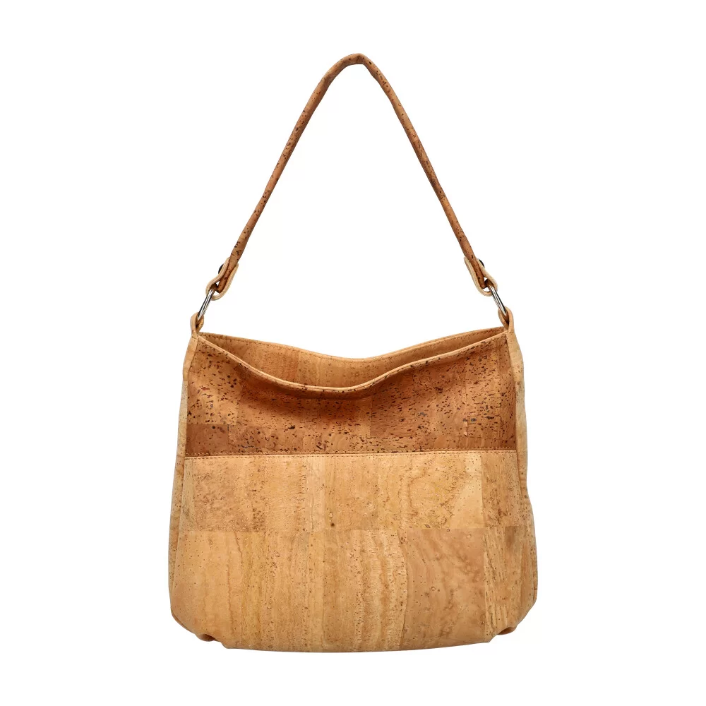 Cork handbag RM058 - BROWN - ModaServerPro