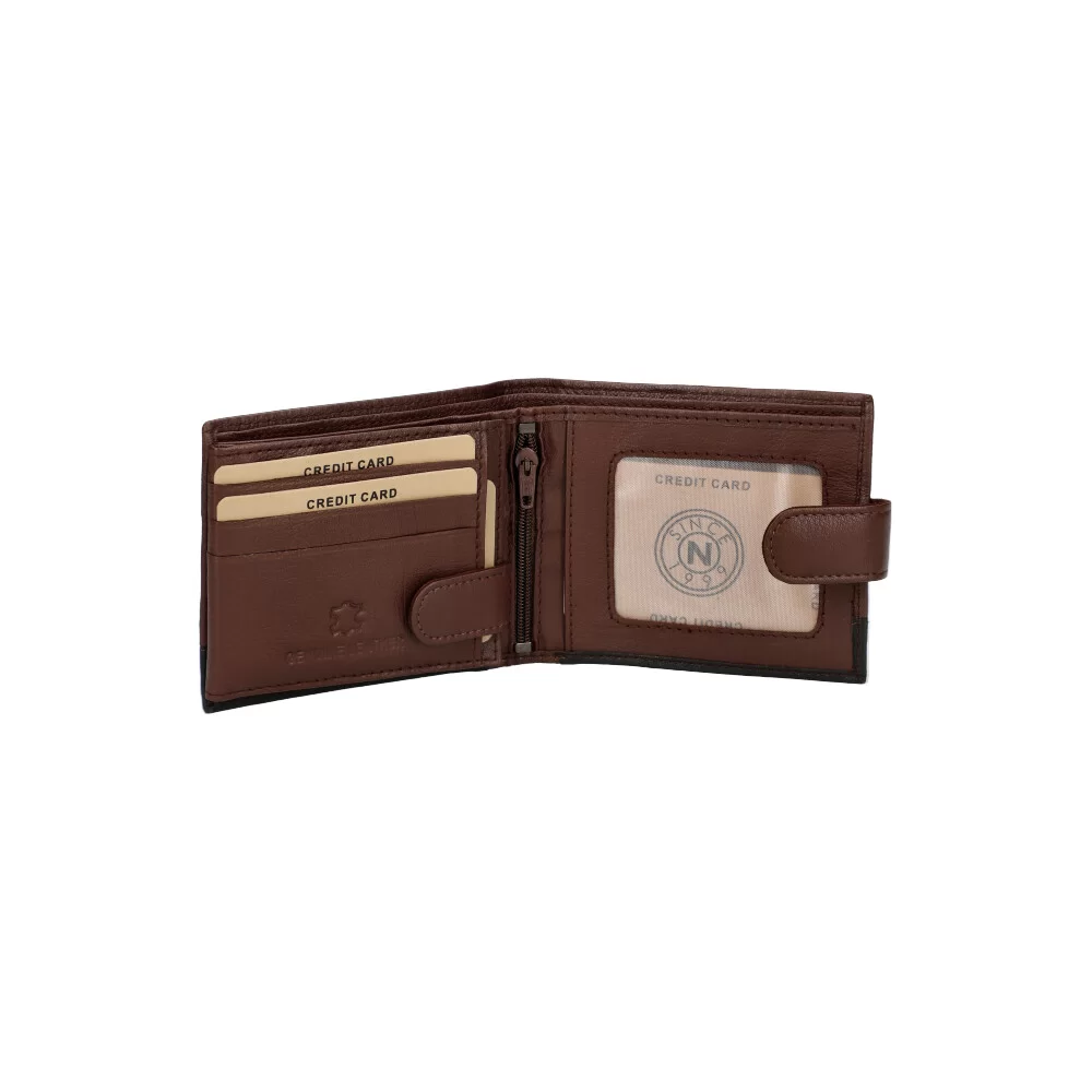 Leather wallet man 4102010 - ModaServerPro