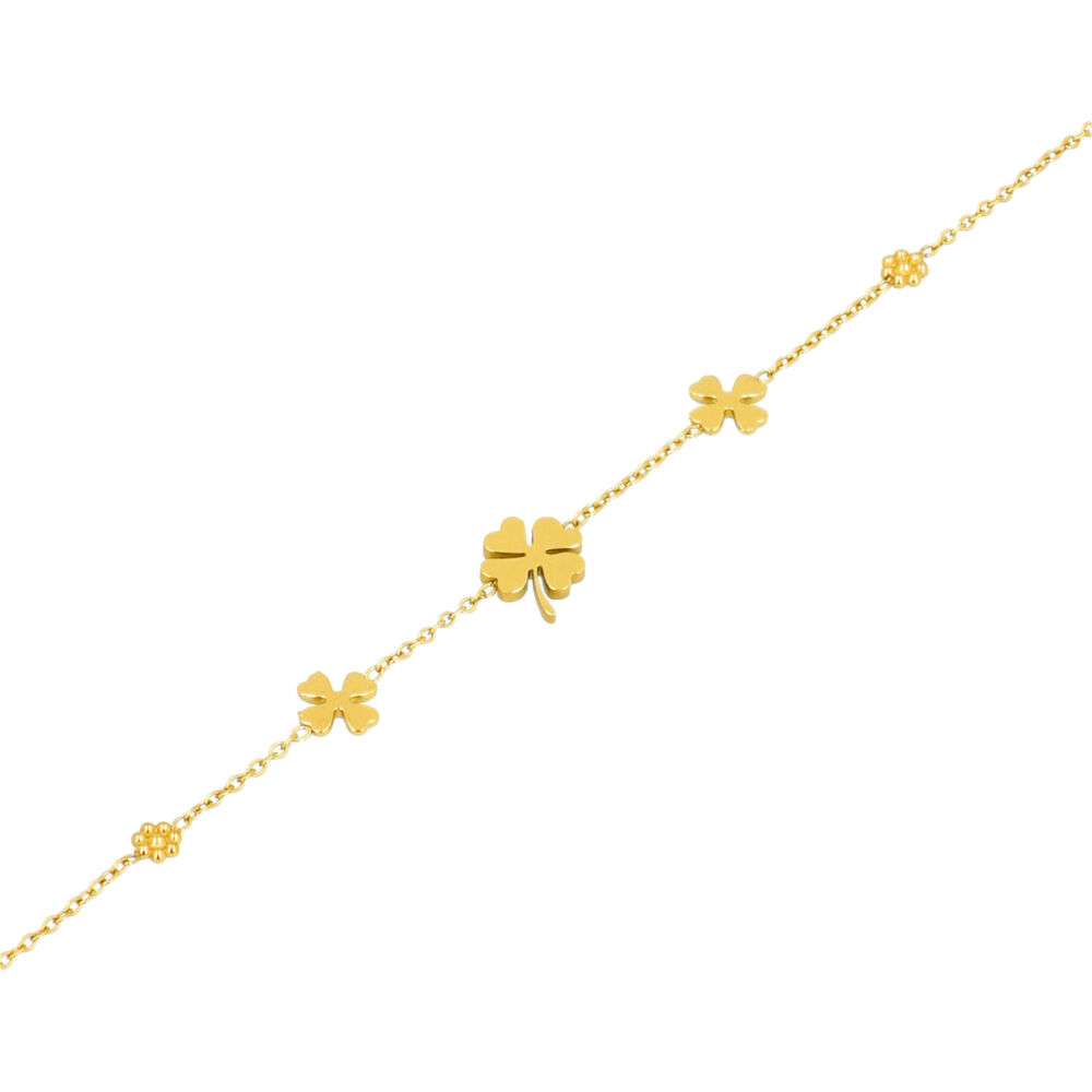 Pulseira em aço mulher FBU645 2 GOLD ModaServerPro