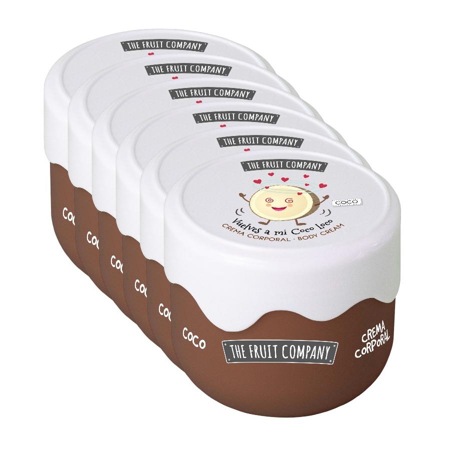 Pack 6 Pcs Body cream - Coconuts - The Fruit Company - P713290 1 M1 ModaServerPro