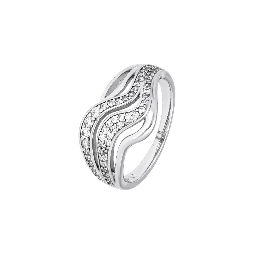 Steel ring woman 117120530 - Harmonie idees cadeaux