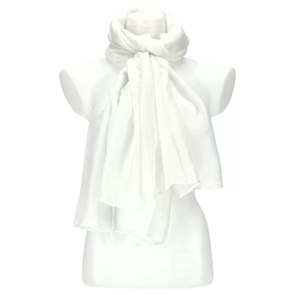 Woman scarf M250 - WHITE - ModaServerPro