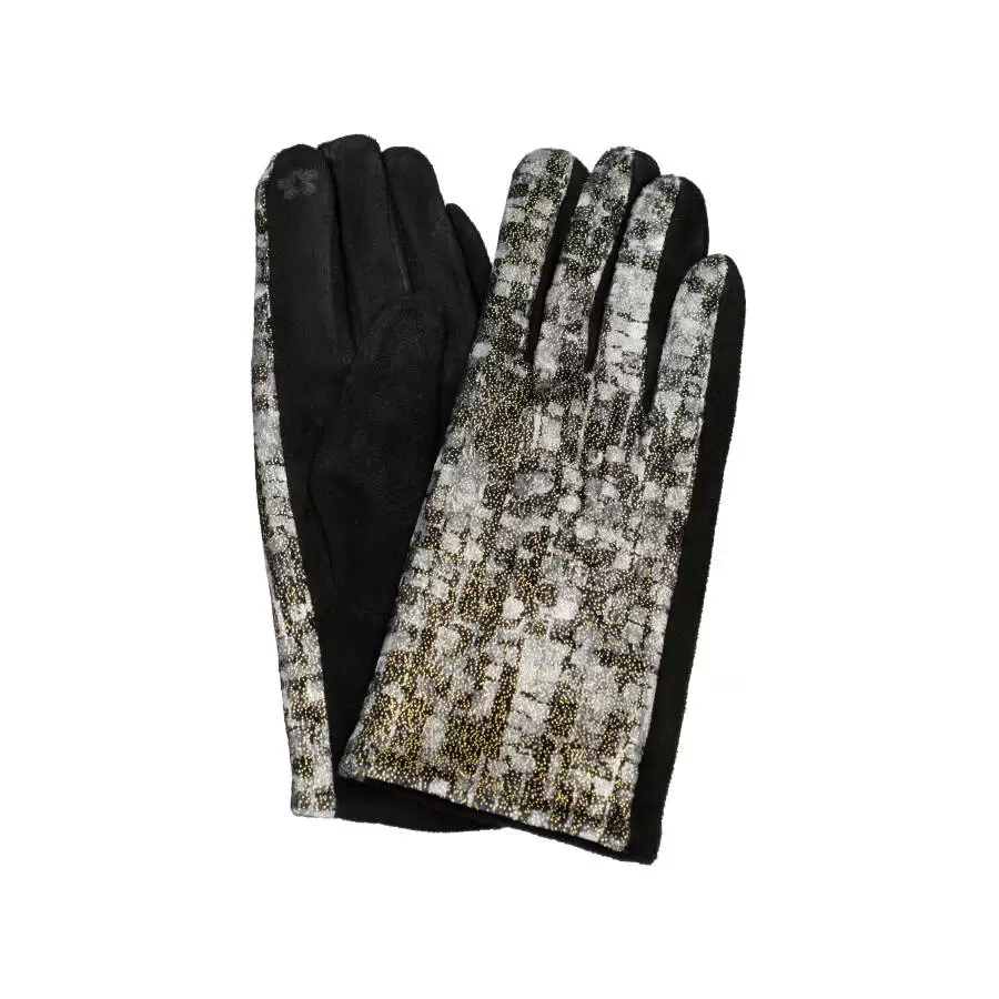 Woman gloves UHH37 - BLACK - ModaServerPro