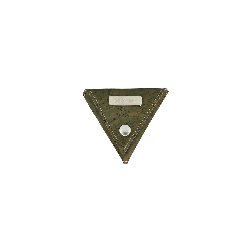 Porta moedas em cortiça sem costura MSD01 - GREEN - ModaServerPro
