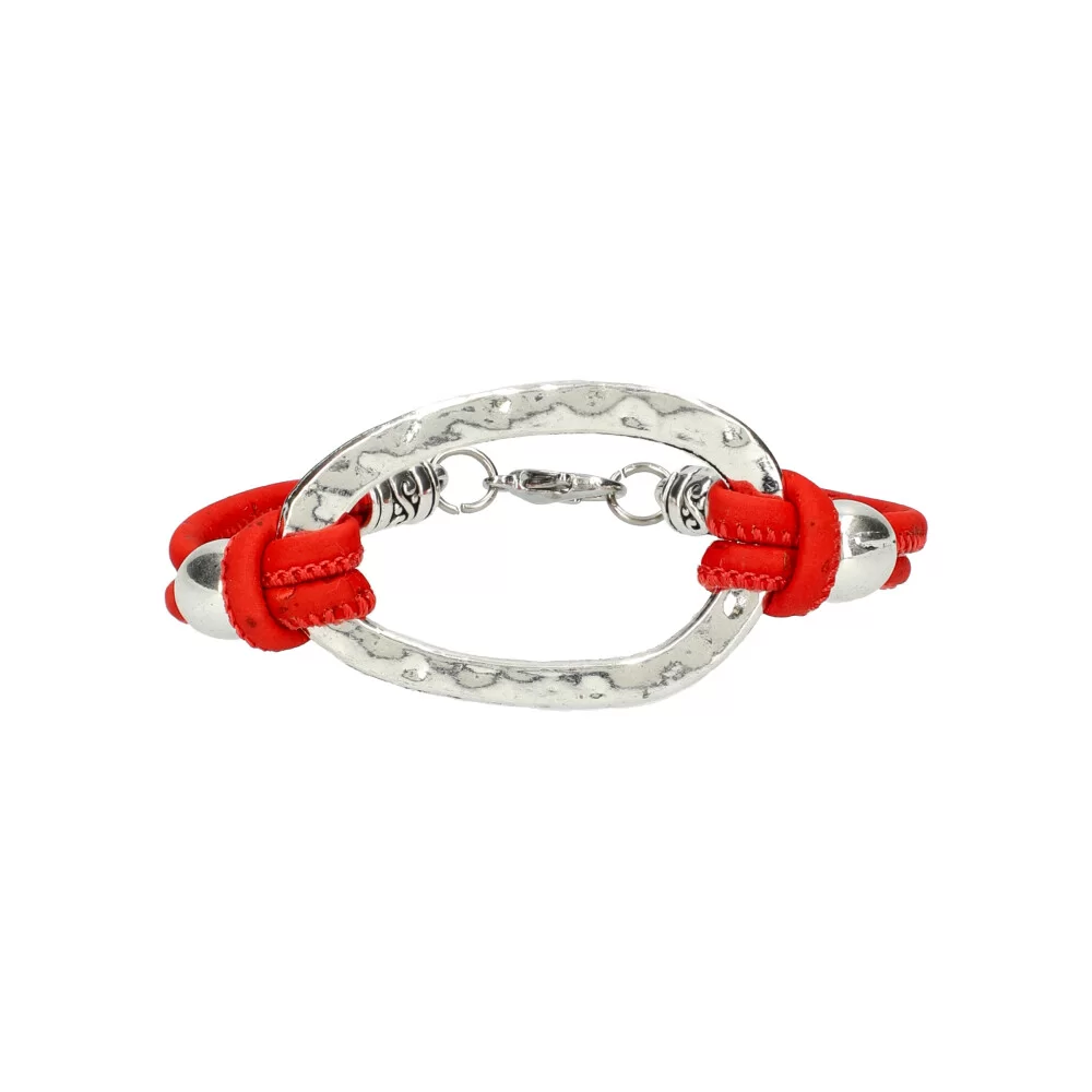 Cork bracelet OG21410 - RED - ModaServerPro