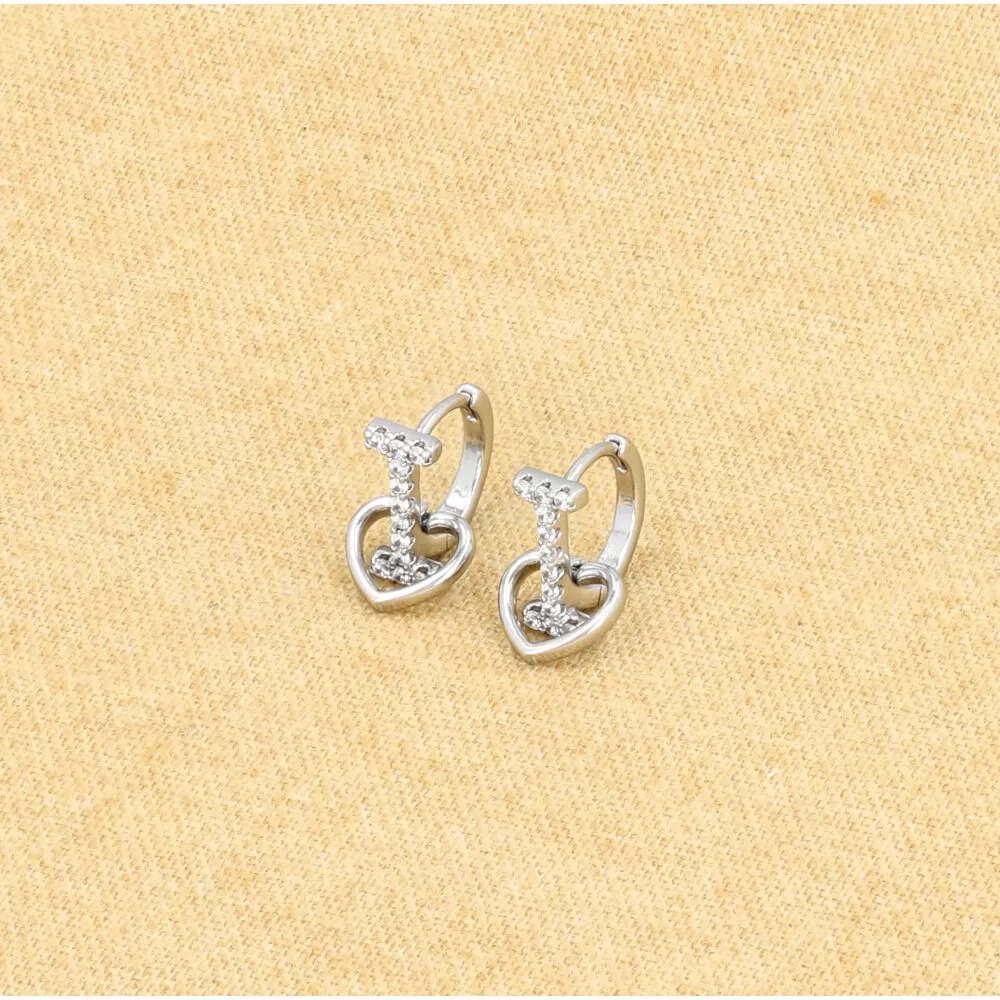 Boucle d'oreille en acier 72120740 - ModaServerPro