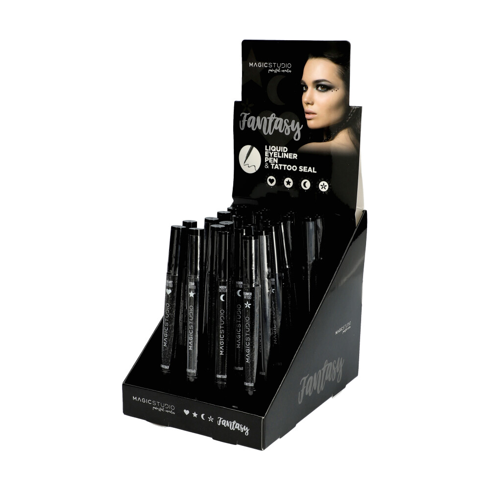Pack 24 Pcs eyeliner e tatuagem 60737 - ModaServerPro