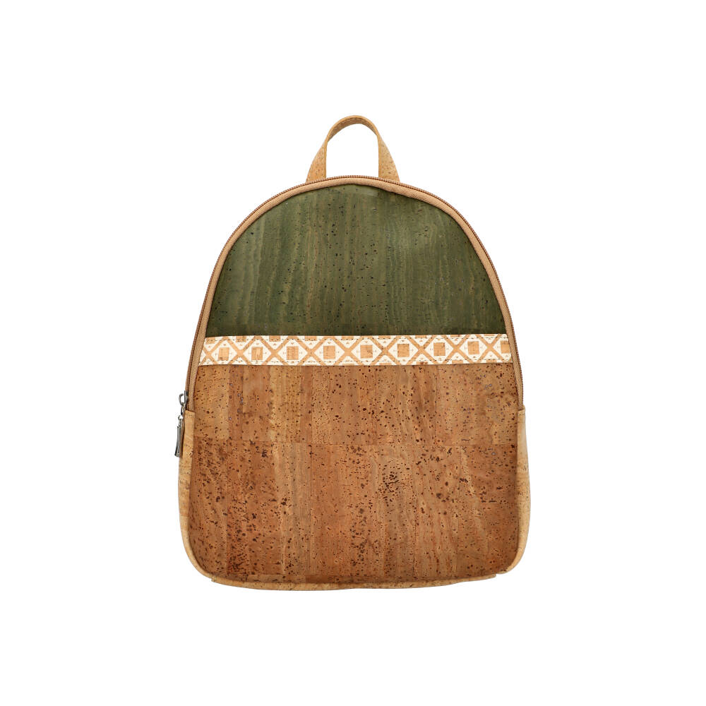 Cork backpack MSC11 GREEN ModaServerPro